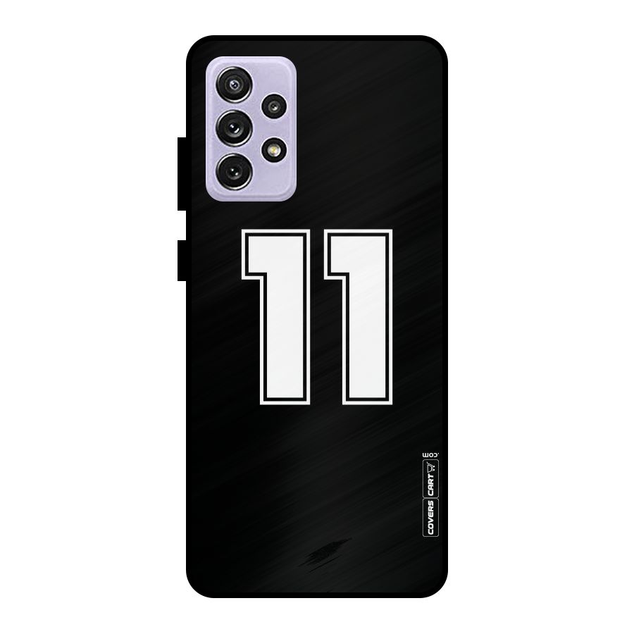 Number 11 Metal Back Case for Galaxy A72