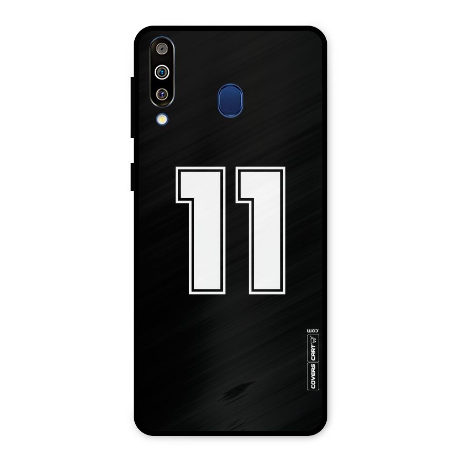 Number 11 Metal Back Case for Galaxy M30
