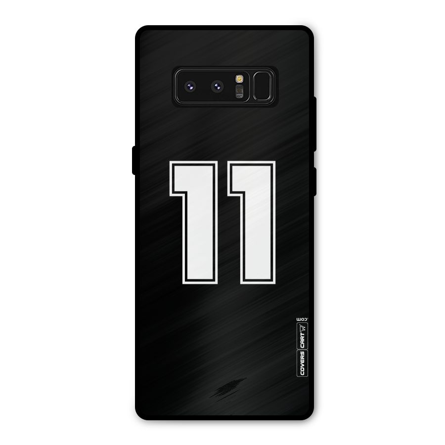 Number 11 Metal Back Case for Galaxy Note 8