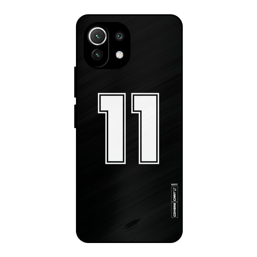 Number 11 Metal Back Case for Mi 11 Lite NE 5G
