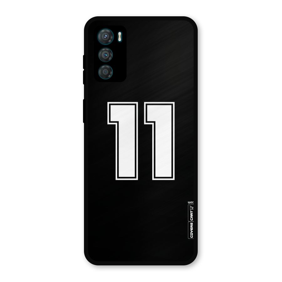 Number 11 Metal Back Case for Moto G42