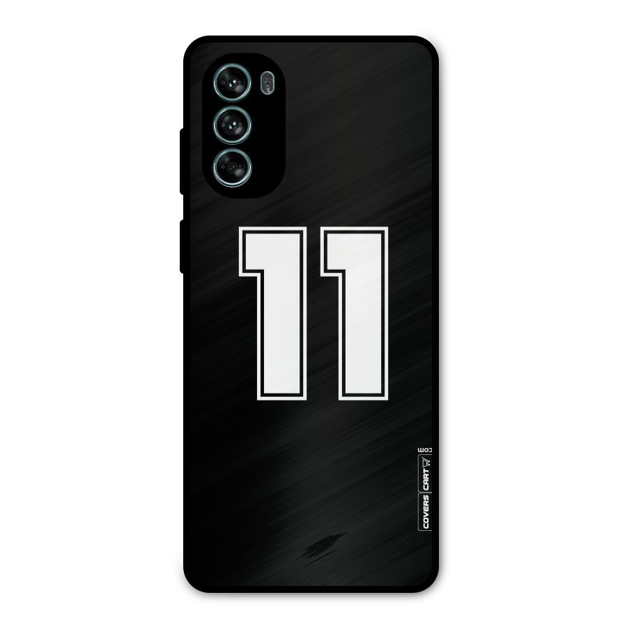 Number 11 Metal Back Case for Moto G62
