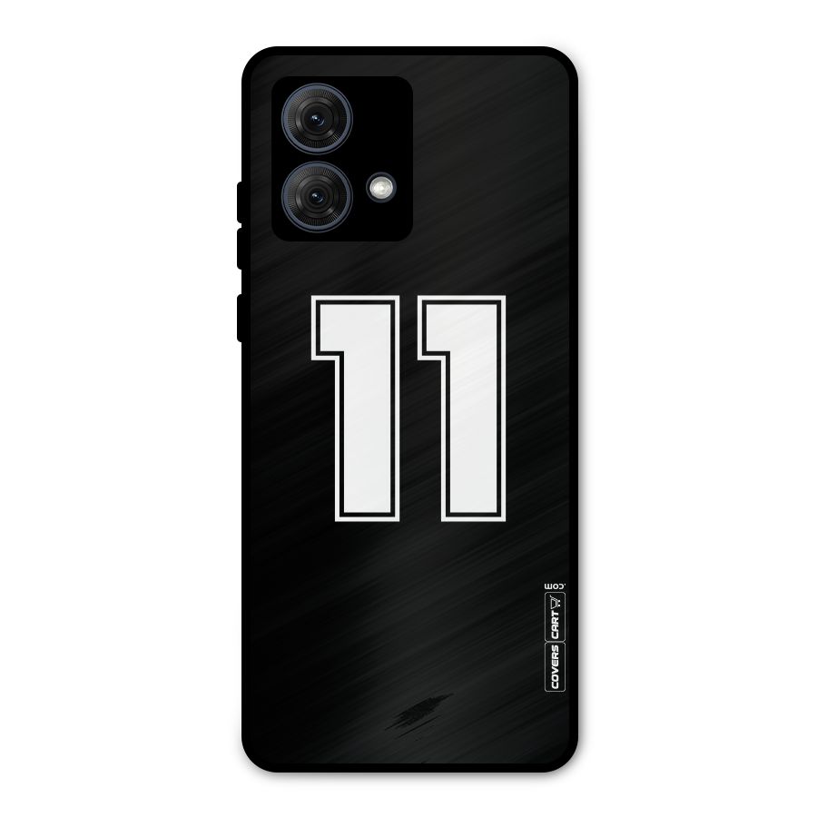 Number 11 Metal Back Case for Moto G84