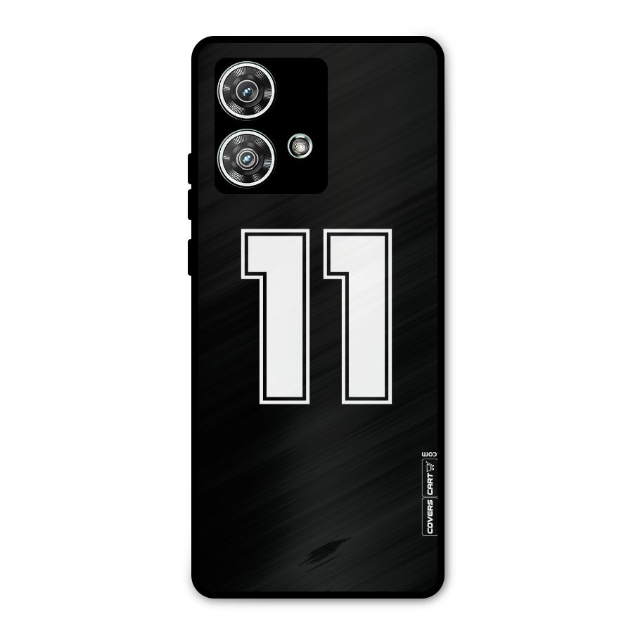 Number 11 Metal Back Case for Motorola Edge 40 Neo