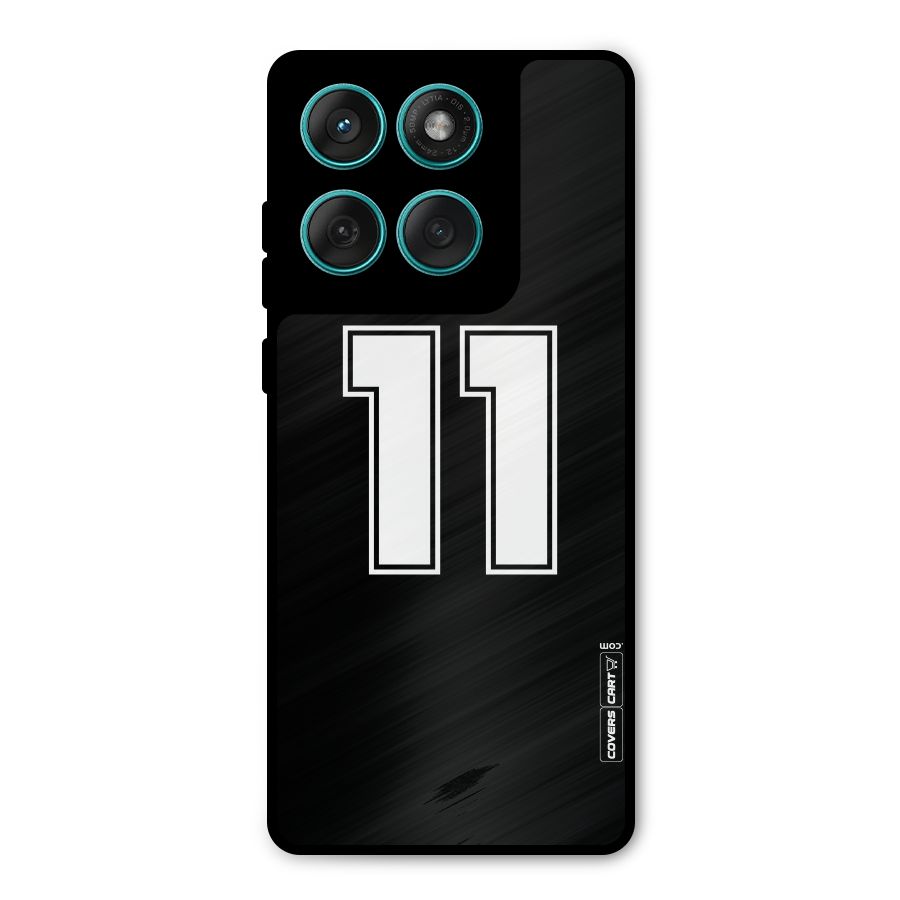 Number 11 Metal Back Case for Motorola Edge 60 Fusion