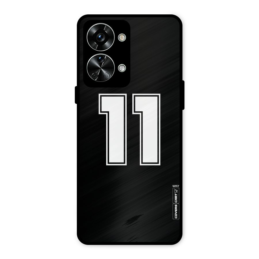 Number 11 Metal Back Case for OnePlus Nord 2T