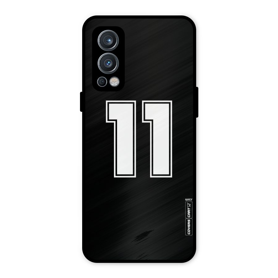 Number 11 Metal Back Case for OnePlus Nord 2 5G