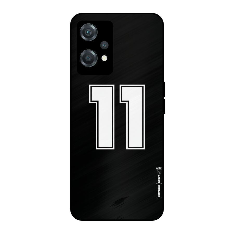 Number 11 Metal Back Case for OnePlus Nord CE 2 Lite 5G