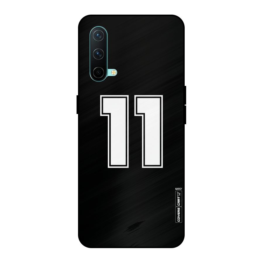 Number 11 Metal Back Case for OnePlus Nord CE 5G