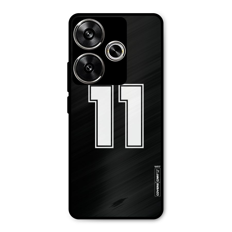 Number 11 Metal Back Case for Poco F6