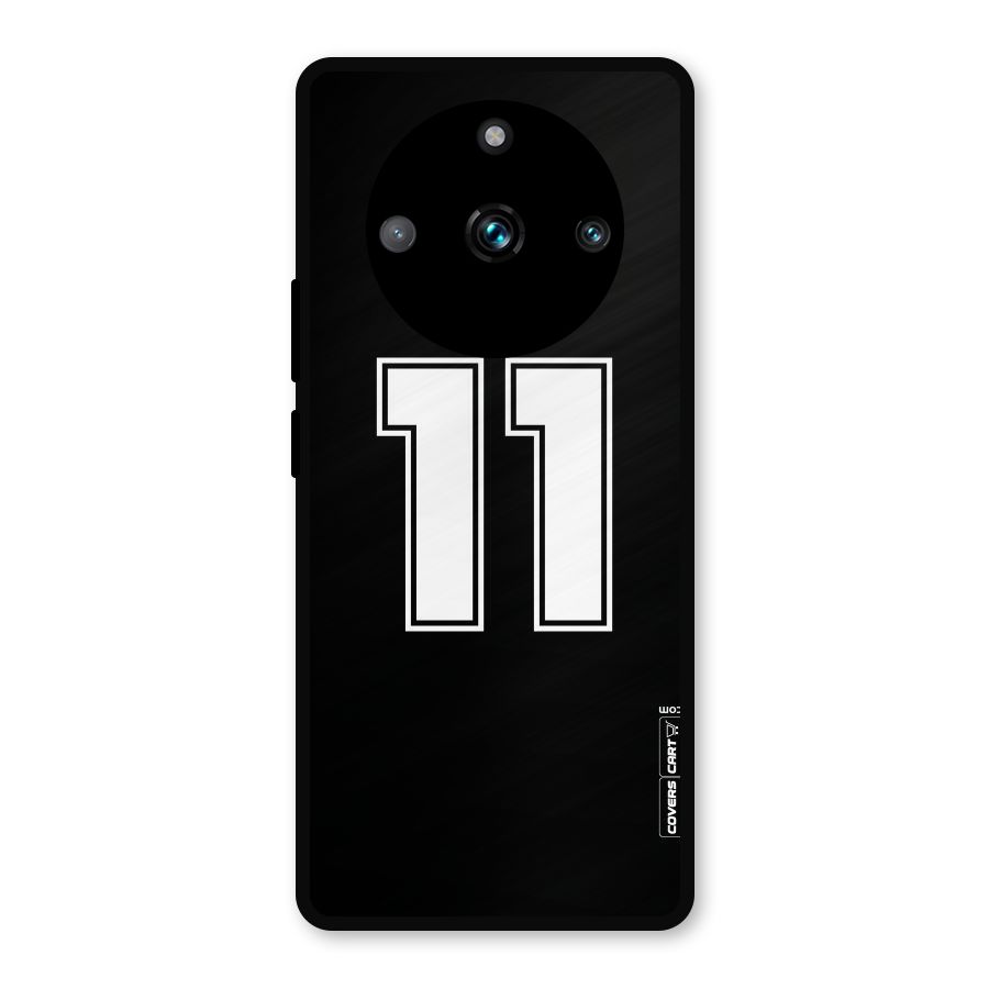 Number 11 Metal Back Case for Realme 11 Pro