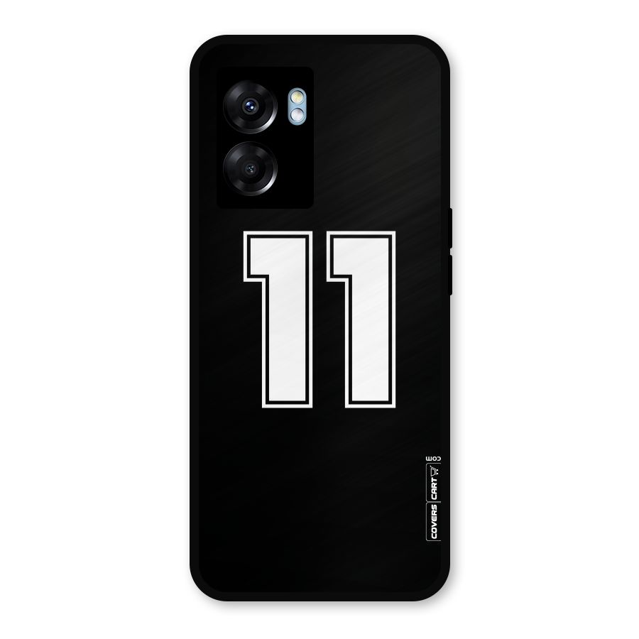Number 11 Metal Back Case for Realme Narzo 50 5G