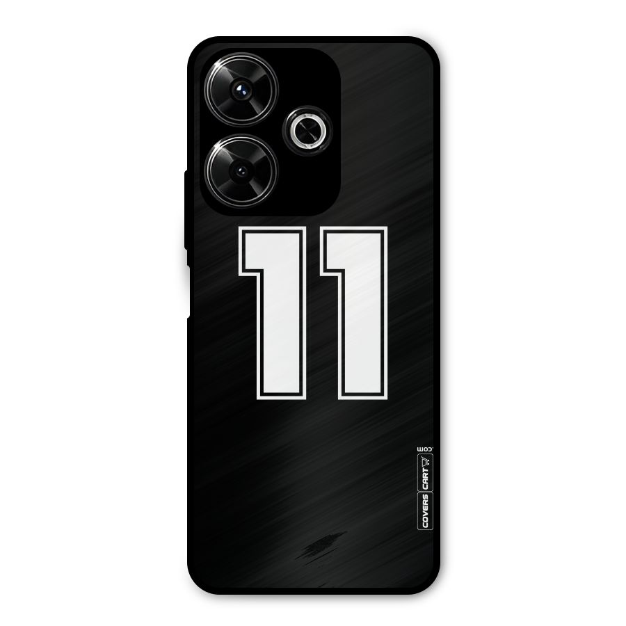 Number 11 Metal Back Case for Redmi 13 5G