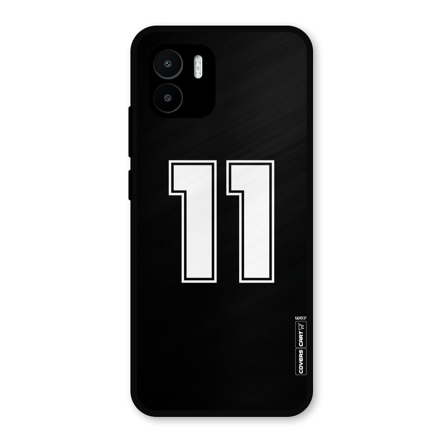 Number 11 Metal Back Case for Redmi A2