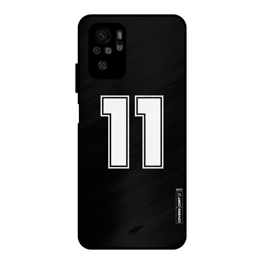 Number 11 Metal Back Case for Redmi Note 10S