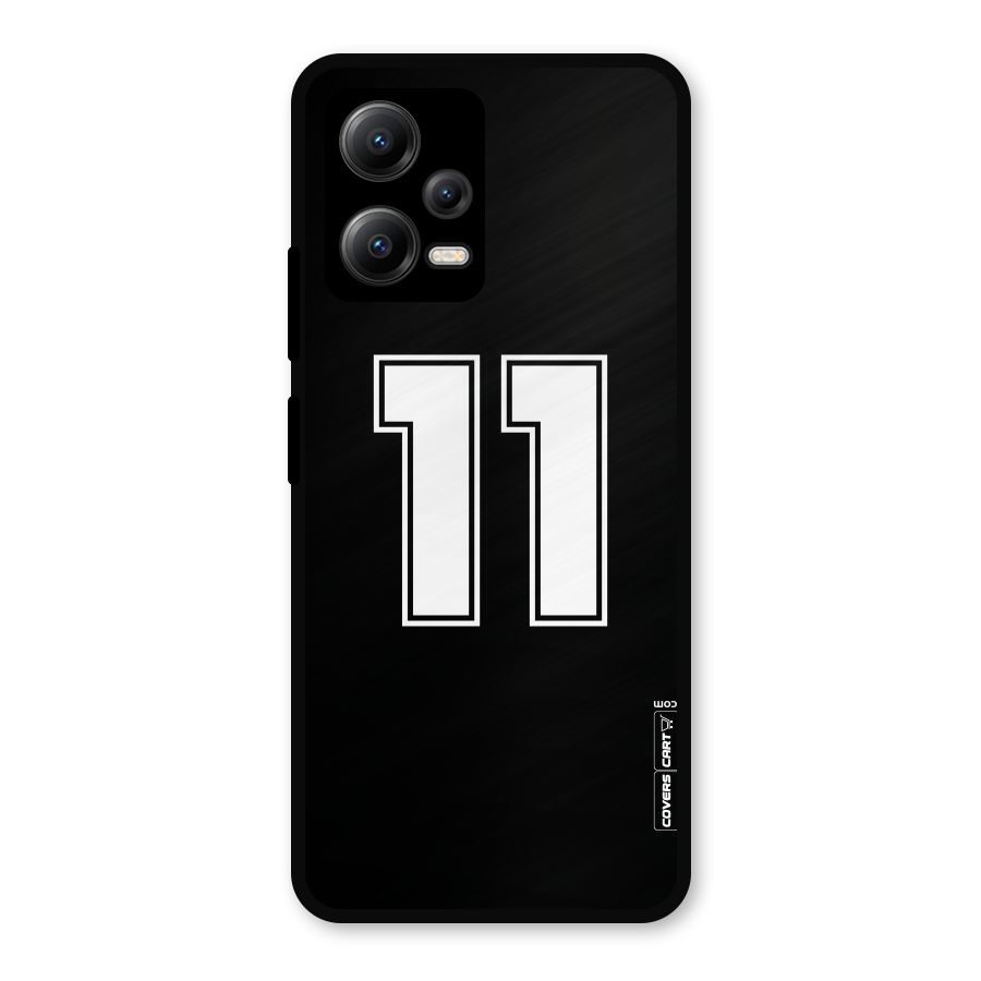 Number 11 Metal Back Case for Redmi Note 12 5G