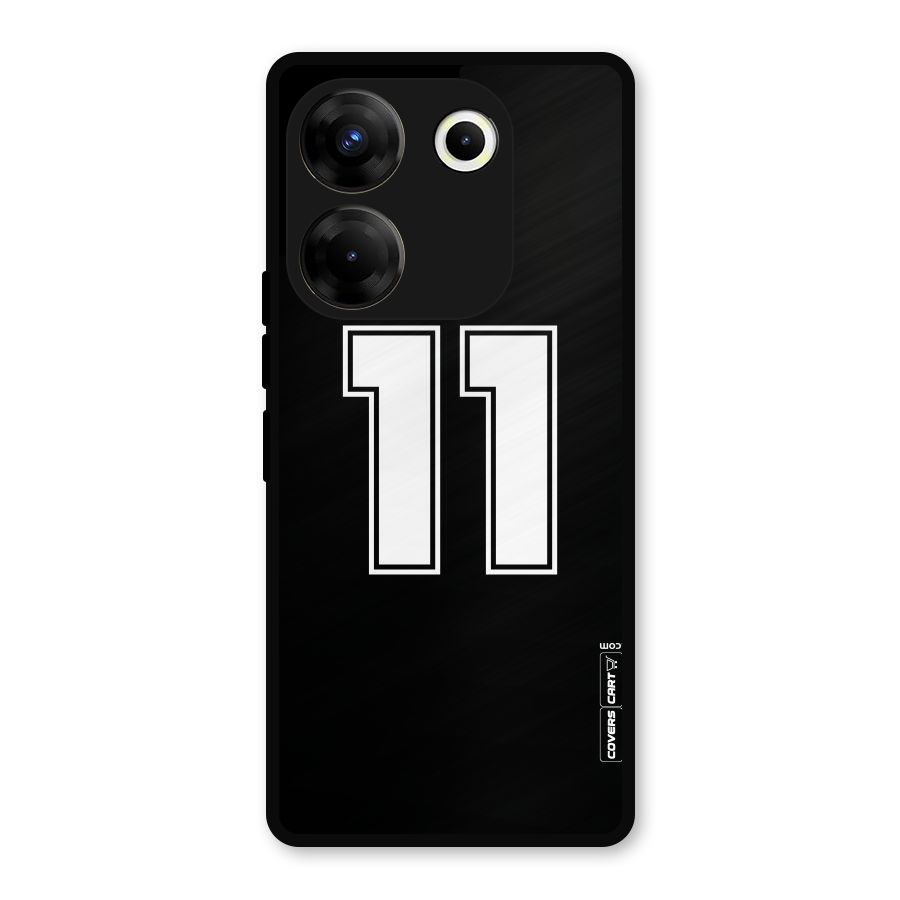 Number 11 Metal Back Case for Tecno Camon 20