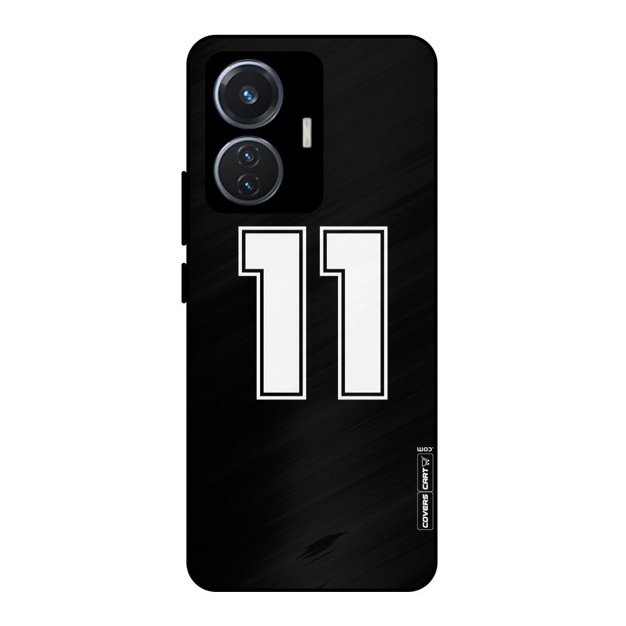 Number 11 Metal Back Case for Vivo T1 44W