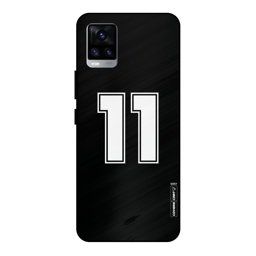 Number 11 Metal Back Case for Vivo V20 2021