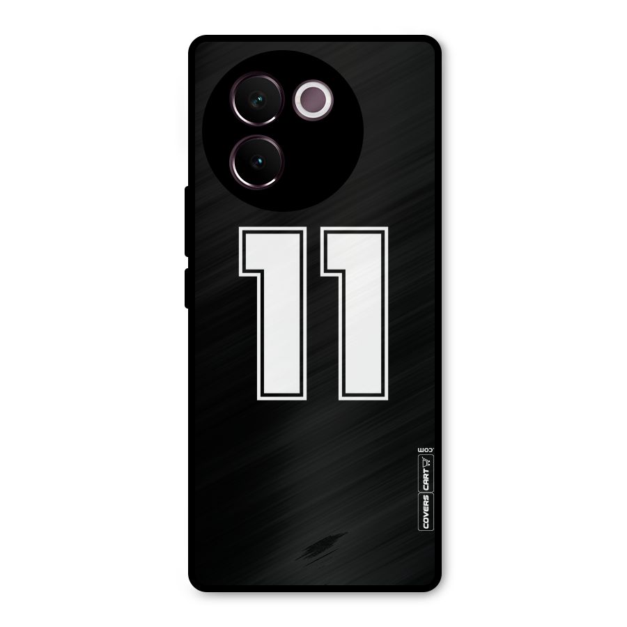 Number 11 Metal Back Case for Vivo V30e