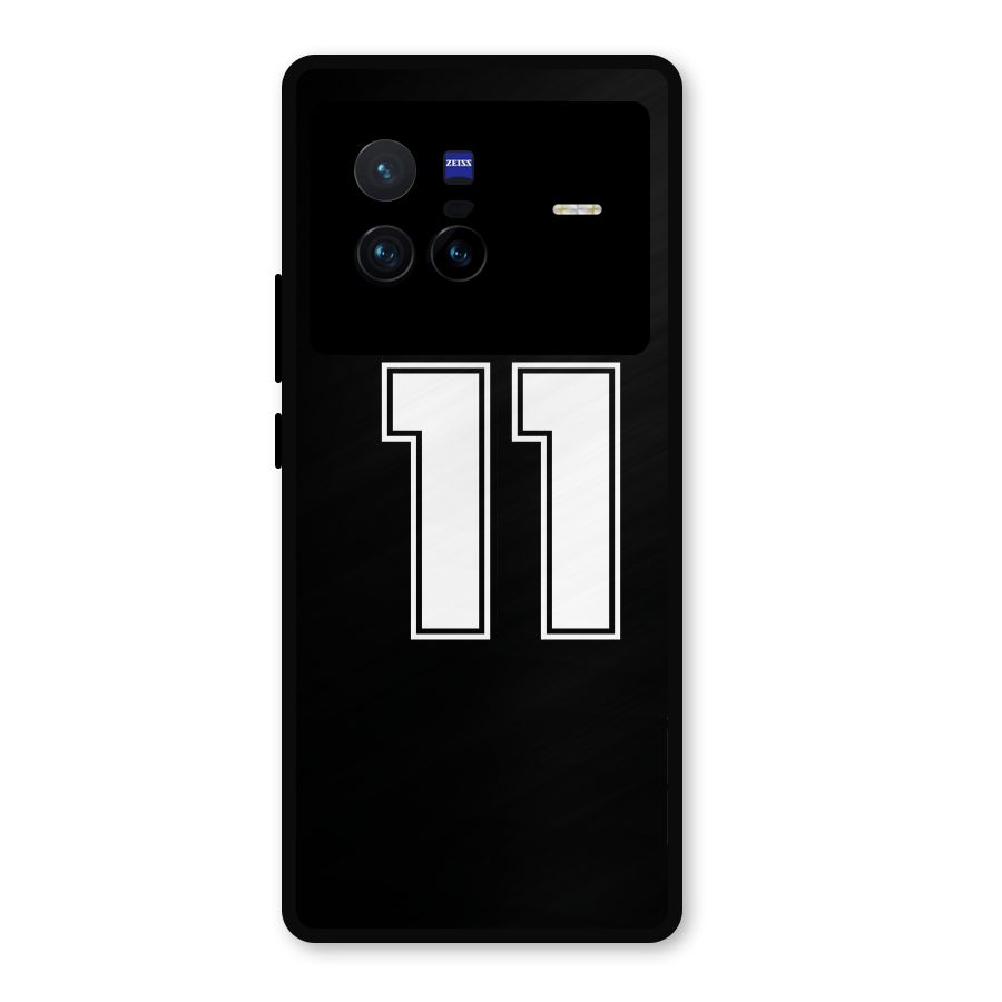 Number 11 Metal Back Case for Vivo X80