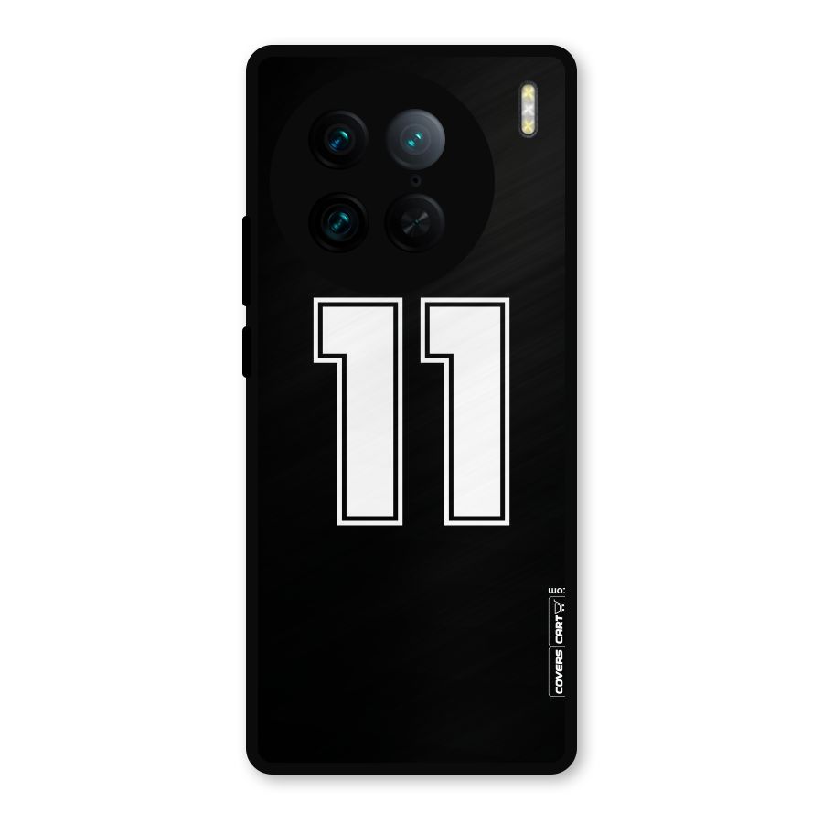 Number 11 Metal Back Case for Vivo X90 Pro