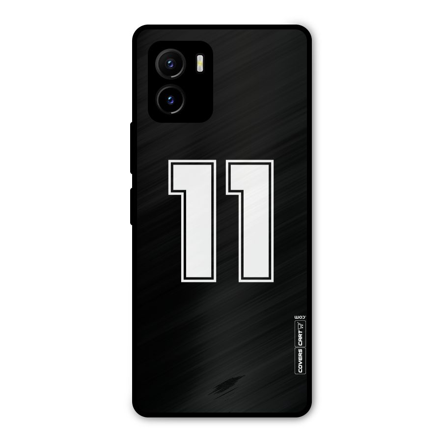 Number 11 Metal Back Case for Vivo Y15s