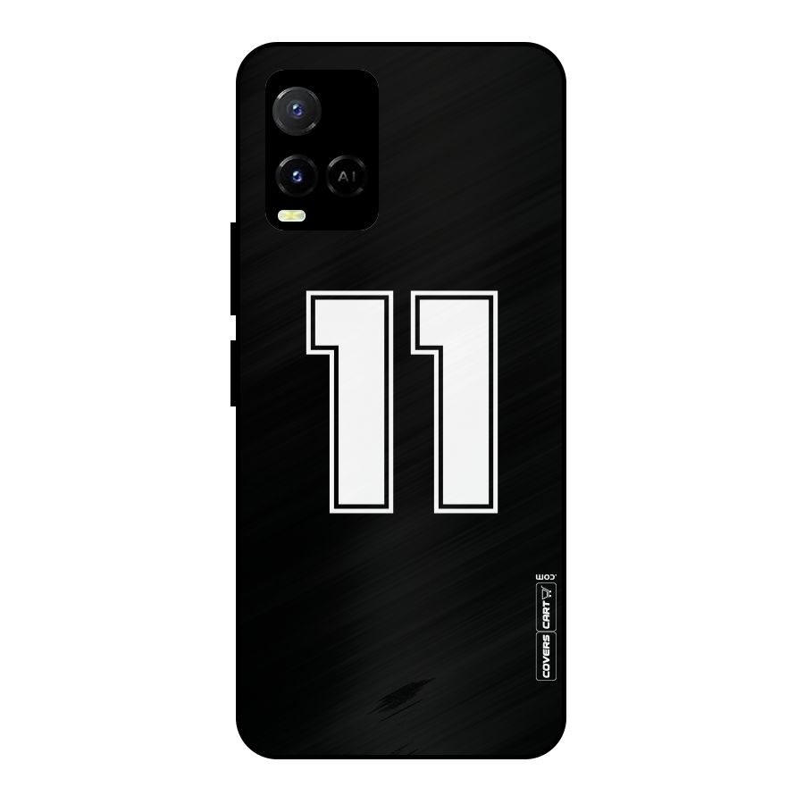 Number 11 Metal Back Case for Vivo Y21T