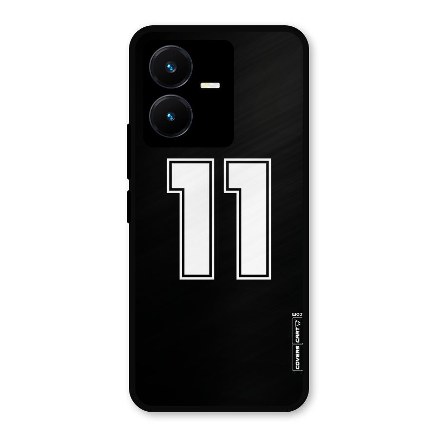 Number 11 Metal Back Case for Vivo Y22