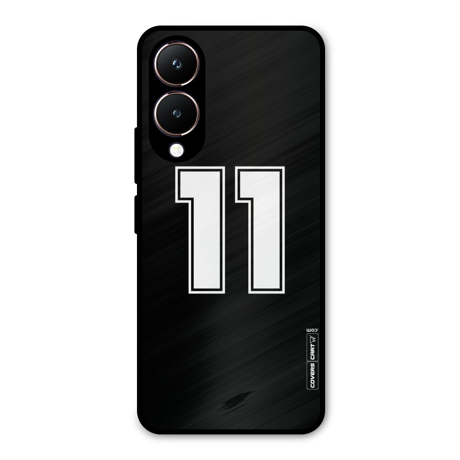Number 11 Metal Back Case for Vivo Y28