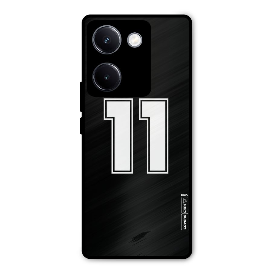 Number 11 Metal Back Case for Vivo Y300 Plus
