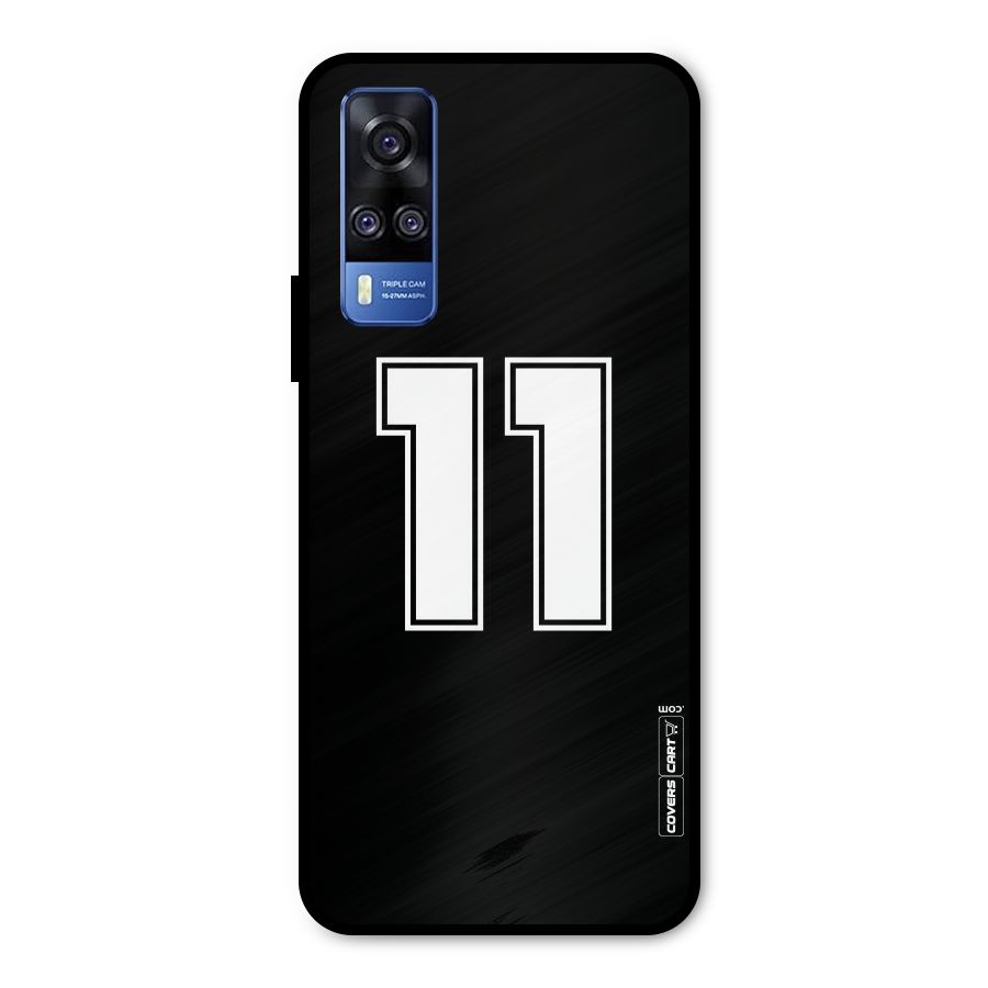 Number 11 Metal Back Case for Vivo Y51A