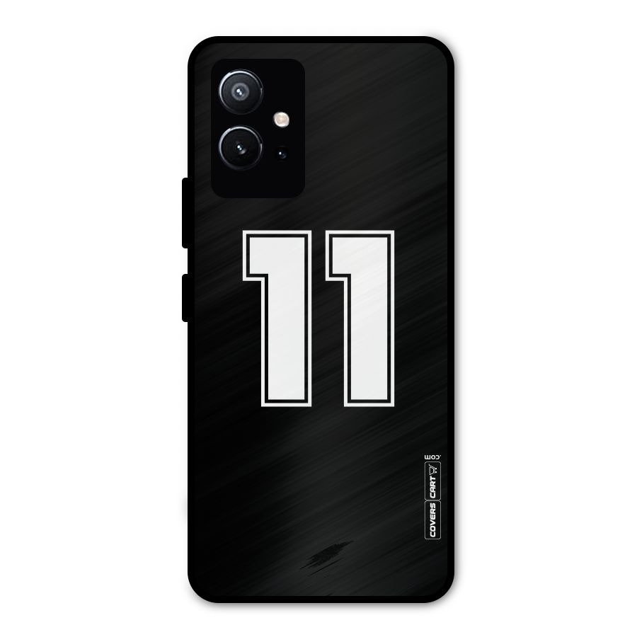 Number 11 Metal Back Case for Vivo Y75 5G