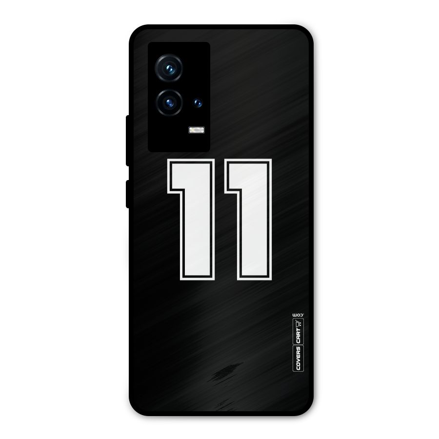 Number 11 Metal Back Case for iQOO 9 5G