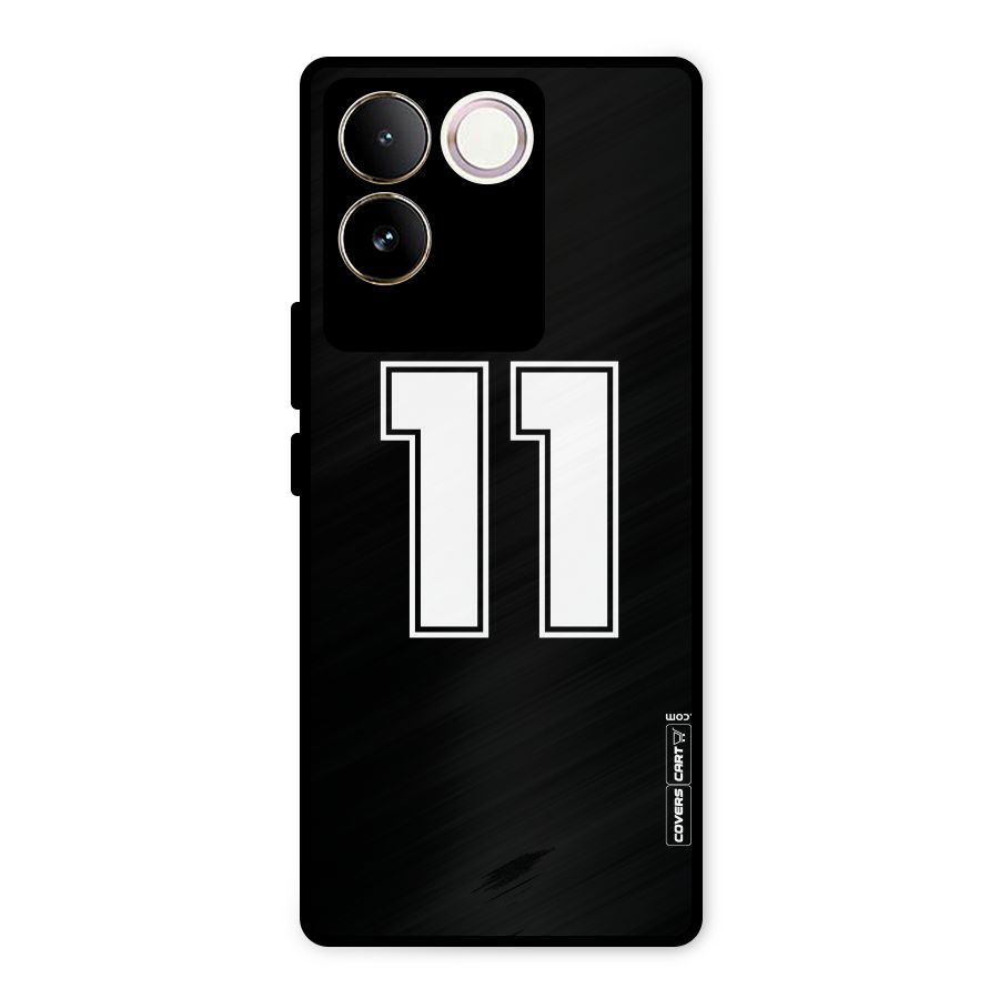 Number 11 Metal Back Case for iQOO Z7 Pro