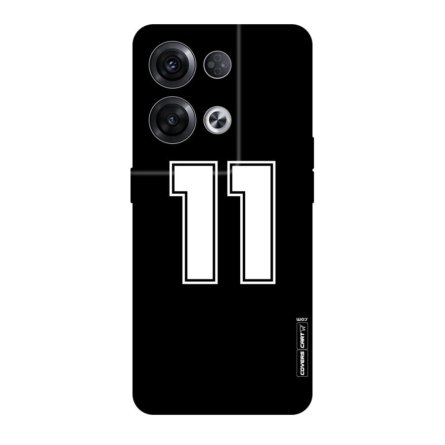 Number 11 Original Polycarbonate Back Case for Oppo Reno8 Pro 5G
