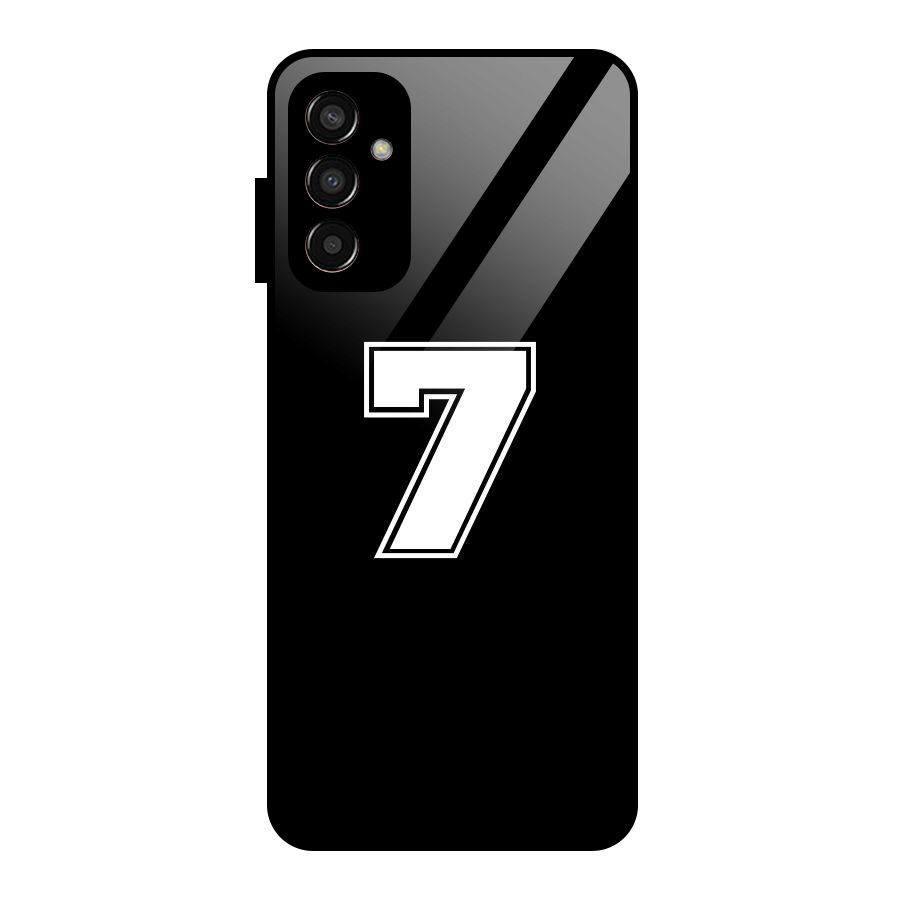 Number 7 Glass Back Case for Galaxy F13