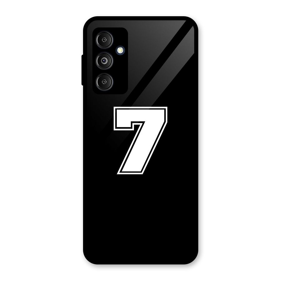 Number 7 Glass Back Case for Galaxy M14 5G