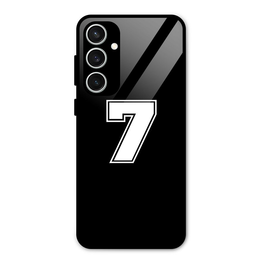 Number 7 Glass Back Case for Galaxy S23 FE