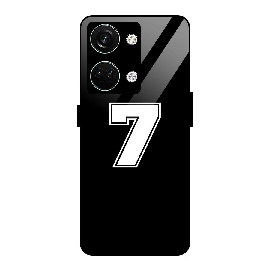 Number 7 Glass Back Case for Oneplus Nord 3