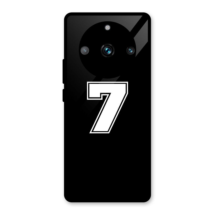 Number 7 Glass Back Case for Realme 11 Pro Plus