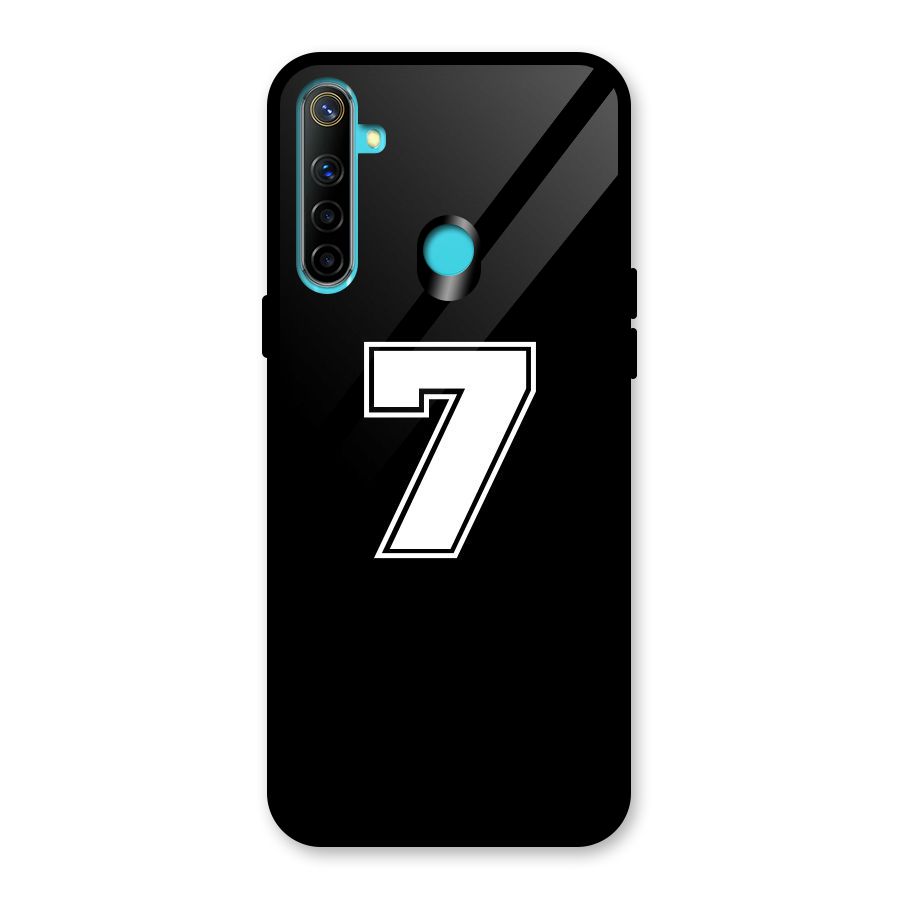 Number 7 Glass Back Case for Realme Narzo 10