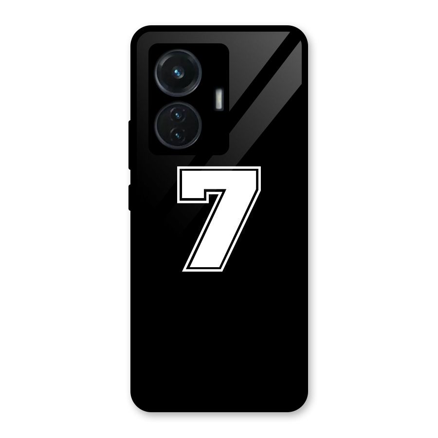 Number 7 Glass Back Case for Vivo T1 44W