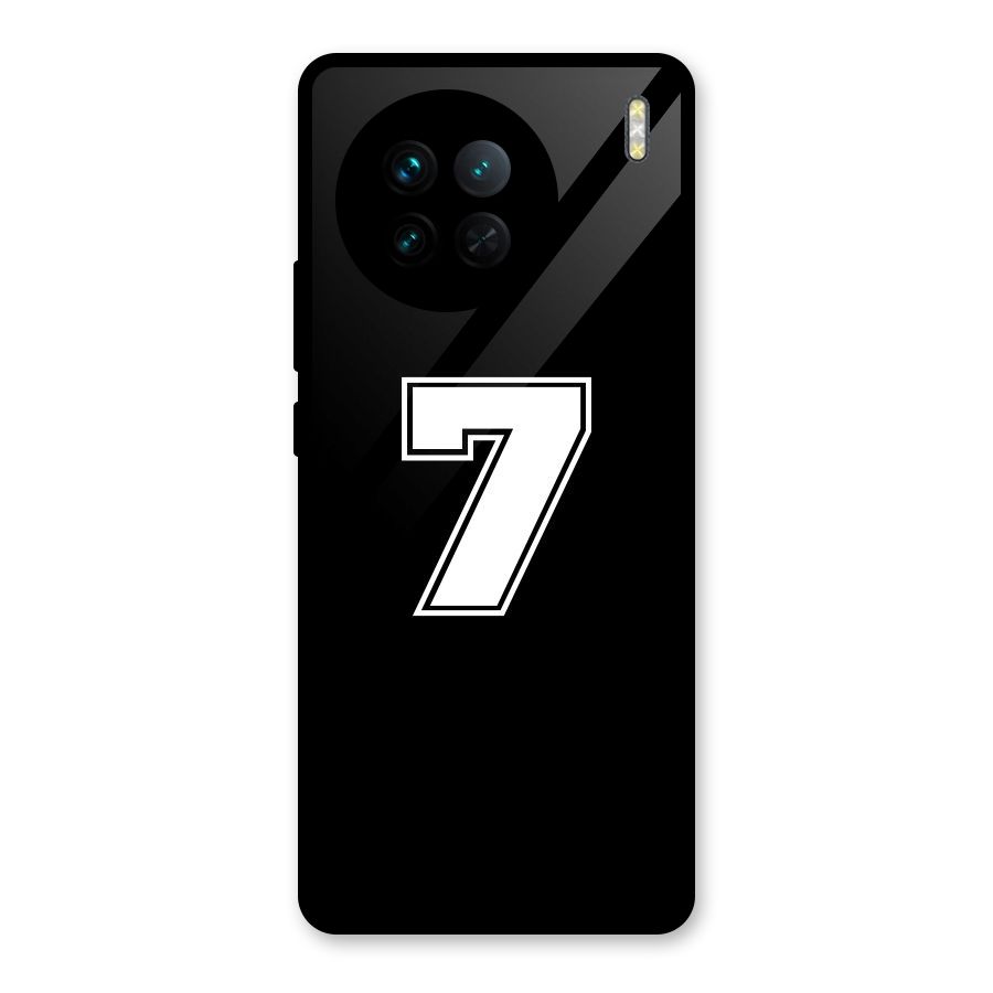 Number 7 Glass Back Case for Vivo X90