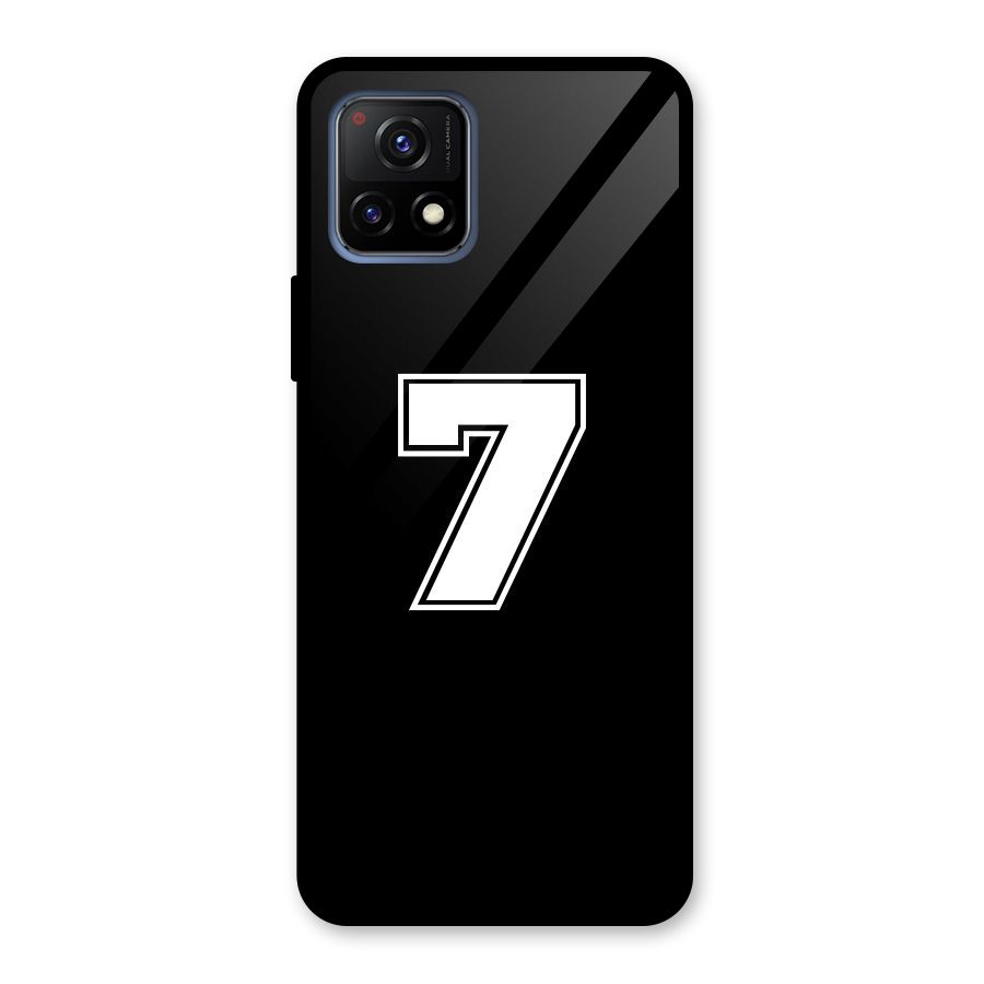 Number 7 Glass Back Case for Vivo Y72 5G