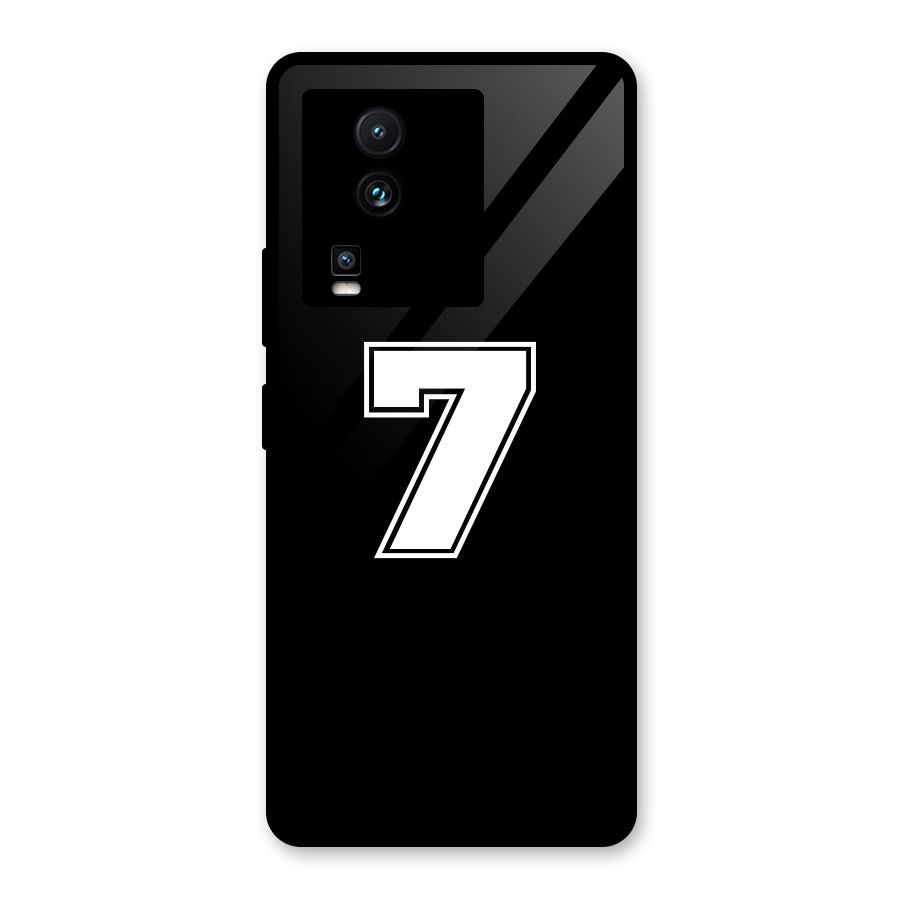 Number 7 Glass Back Case for Vivo iQOO Neo 7 Pro