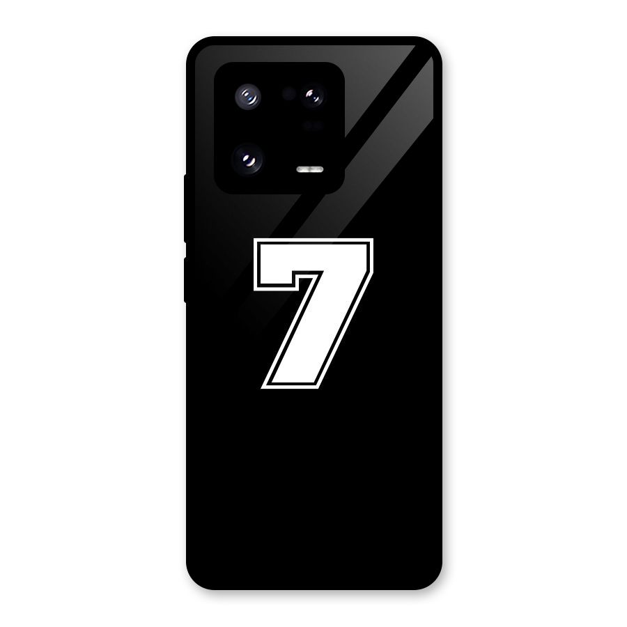 Number 7 Glass Back Case for Xiaomi 13 Pro