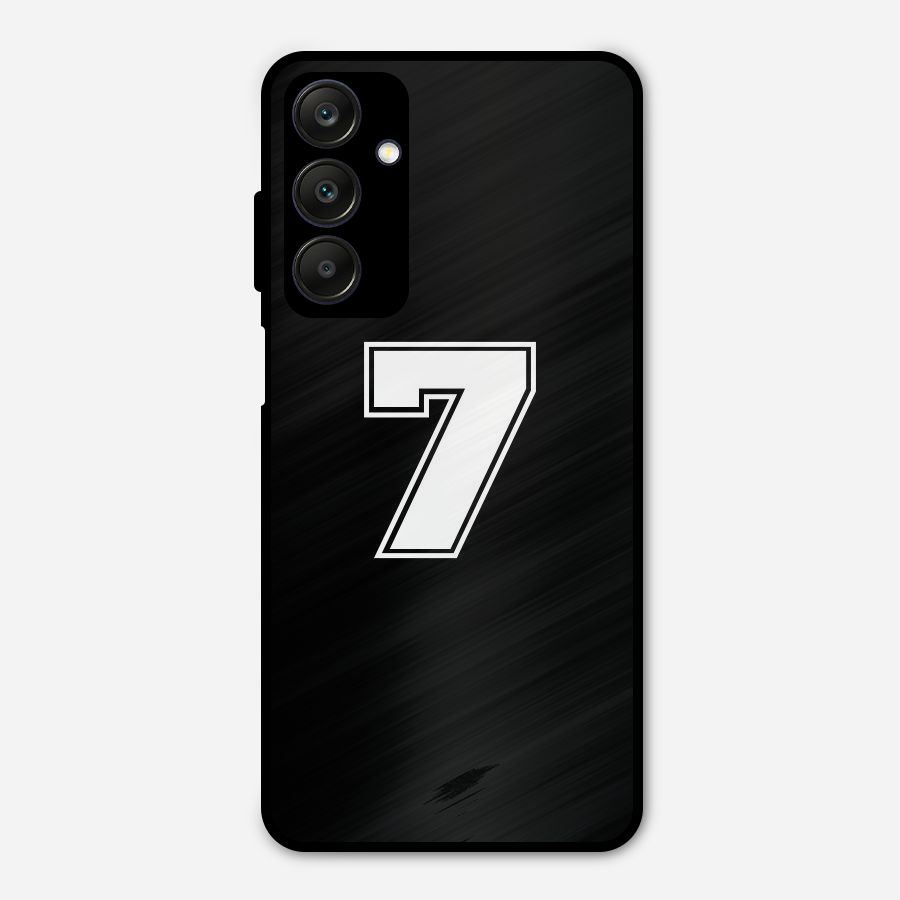 Number 7 Metal Back Case for Galaxy A25 5G