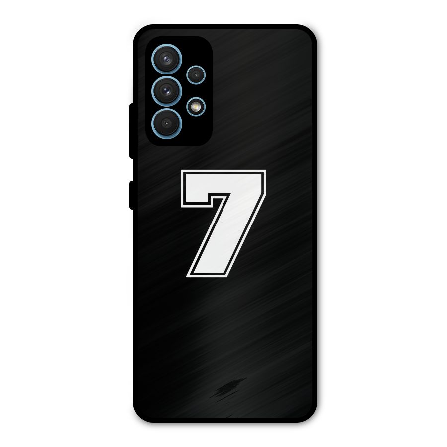 Number 7 Metal Back Case for Galaxy A32
