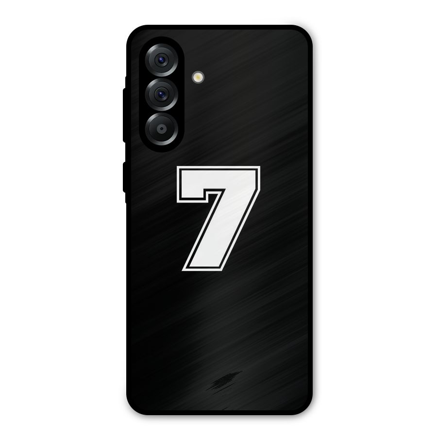 Number 7 Metal Back Case for Galaxy A36
